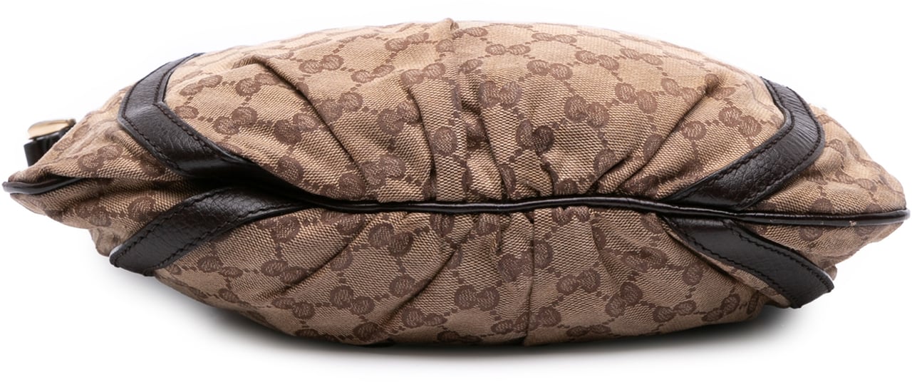 Gucci GG Canvas Abbey D Ring Crossbody Bruin