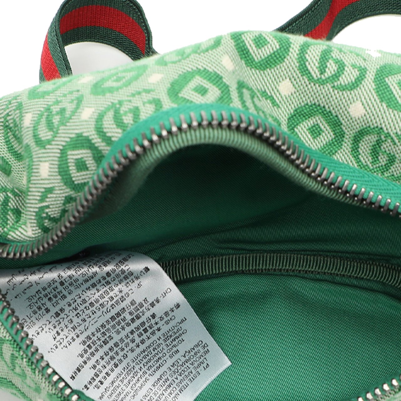 Gucci Kids GG Canvas Star Belt Bag Groen