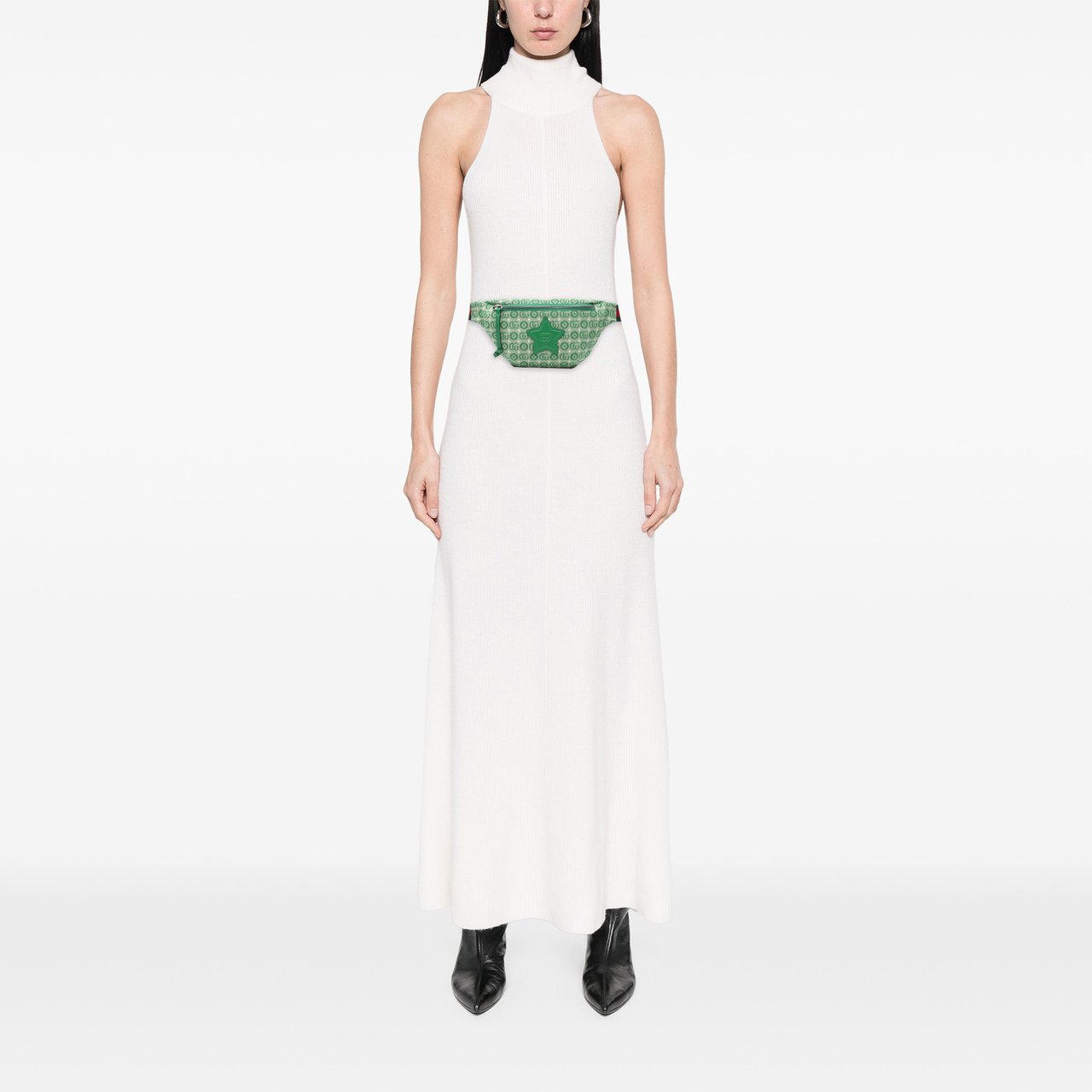 Gucci Kids GG Canvas Star Belt Bag Groen