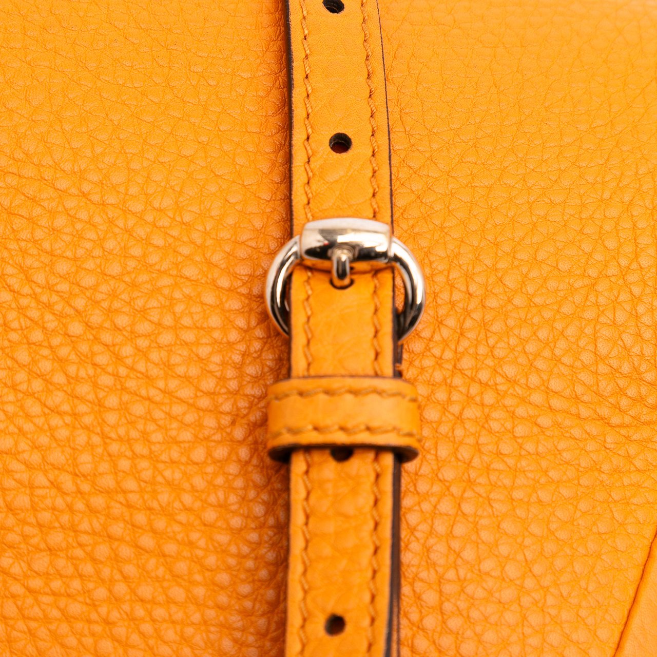 Gucci Small Leather Soho Cellarius Satchel Oranje