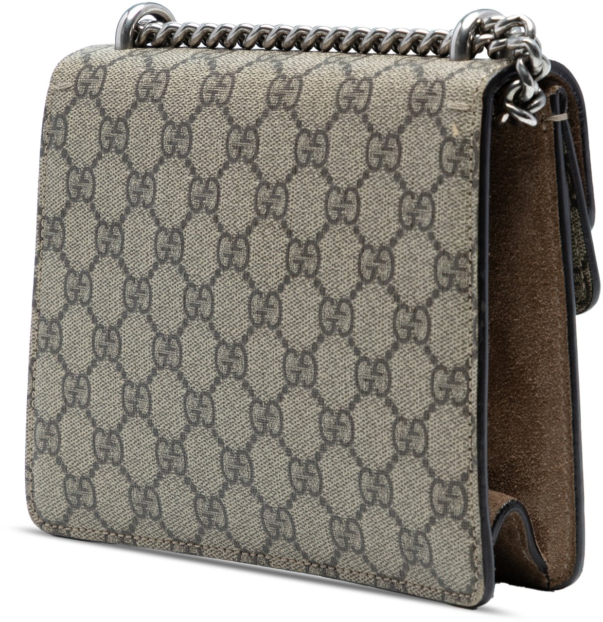 Gucci Small GG Supreme Dionysus Crossbody Bruin