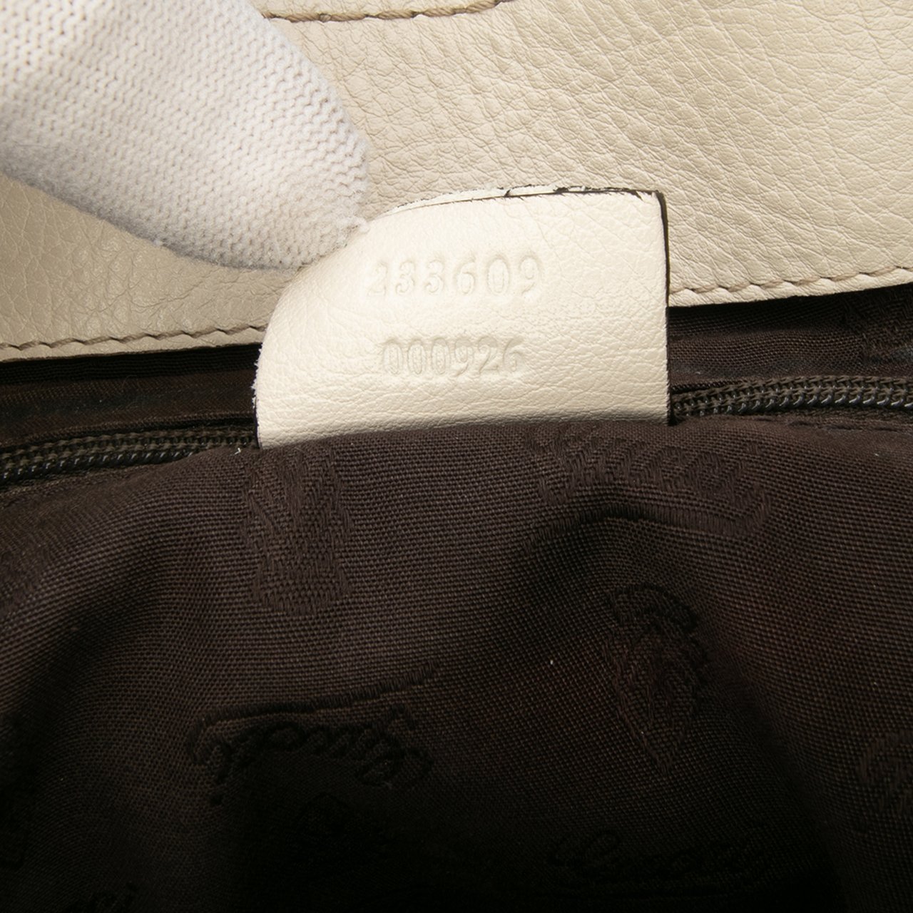 Gucci Guccissima New Ladies Tote Wit