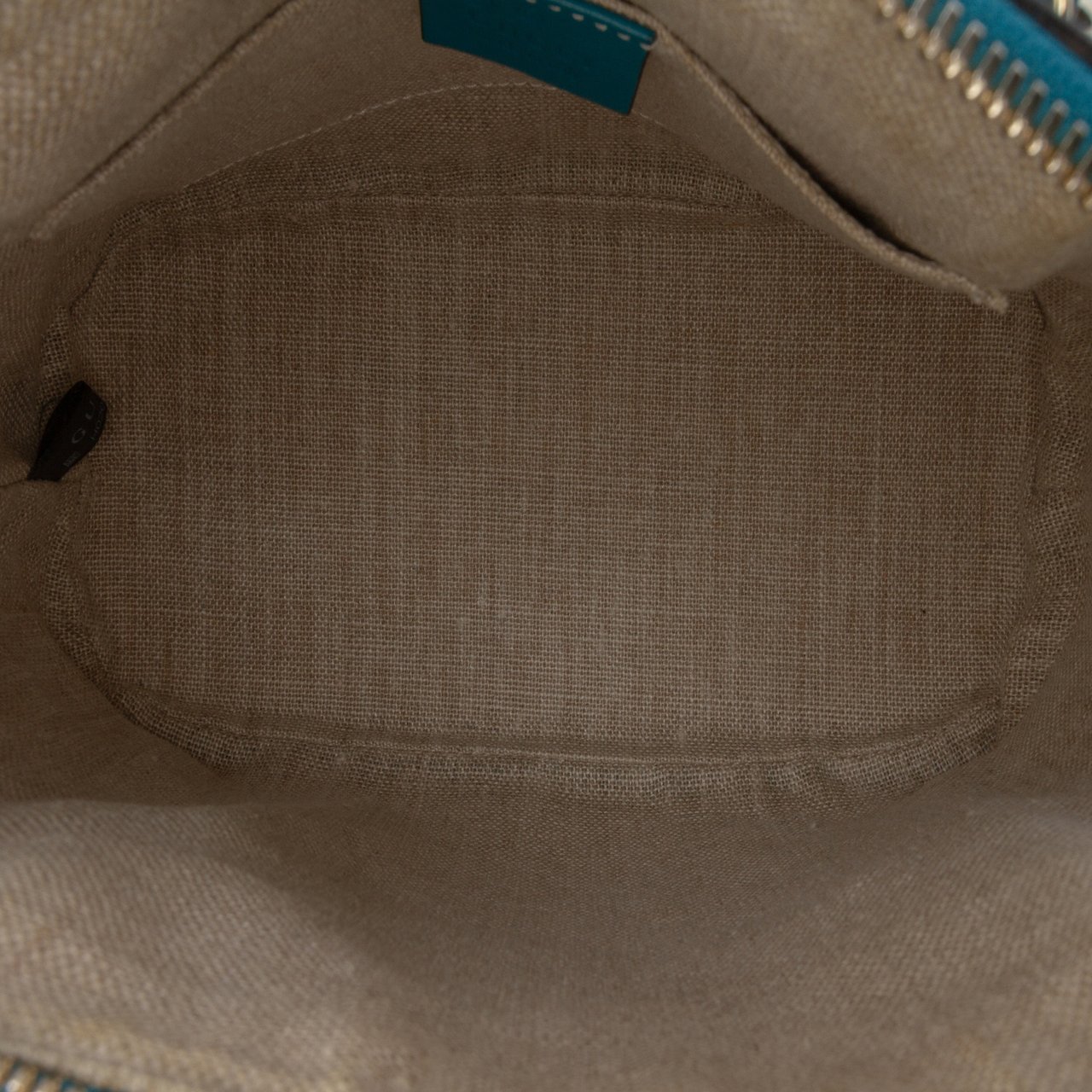 Gucci Mini Microguccissima Dome Satchel Blauw