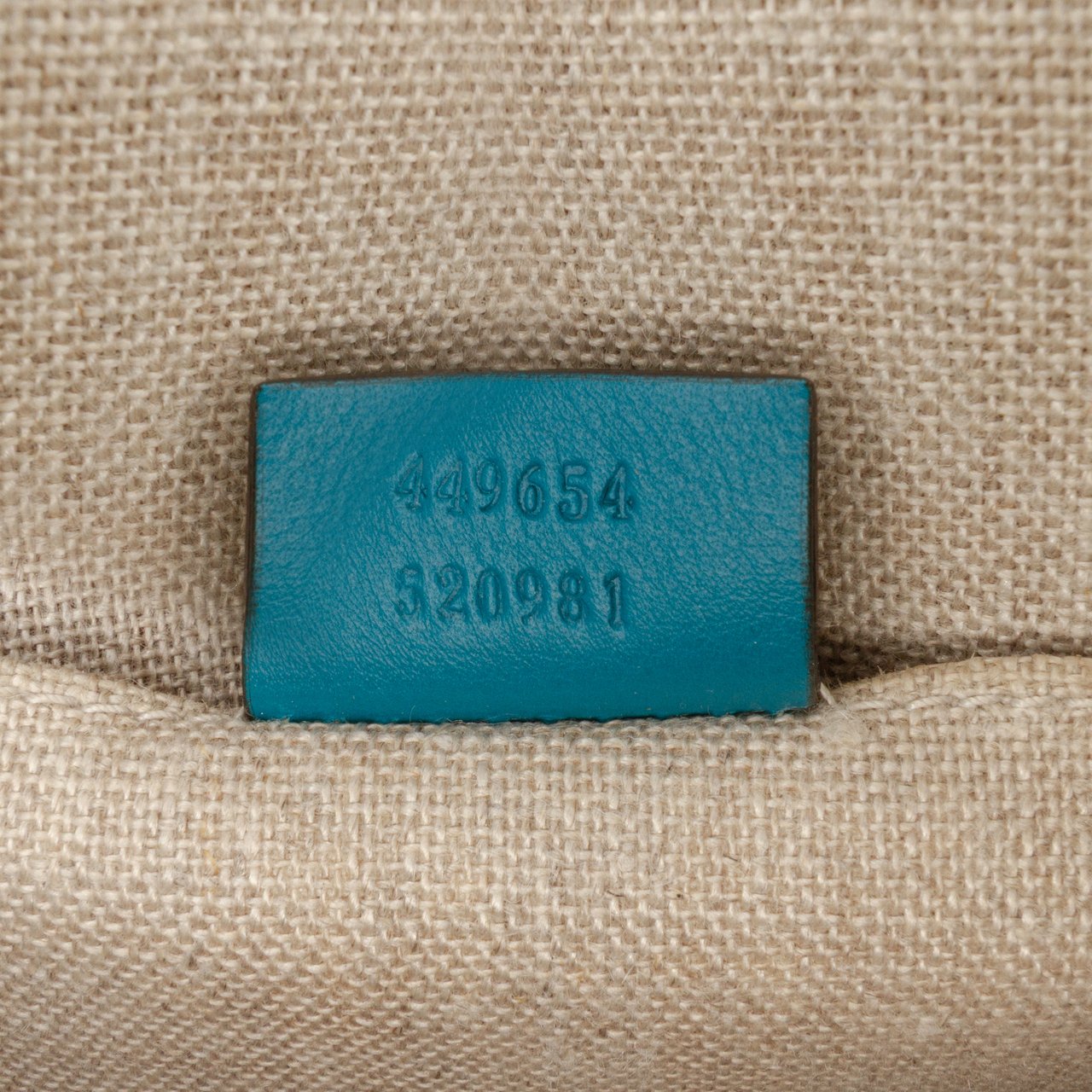 Gucci Mini Microguccissima Dome Satchel Blauw