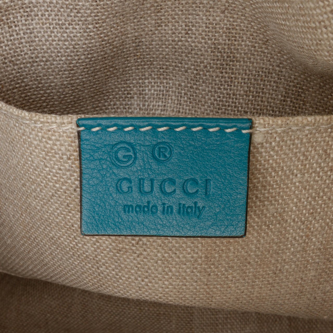 Gucci Mini Microguccissima Dome Satchel Blauw