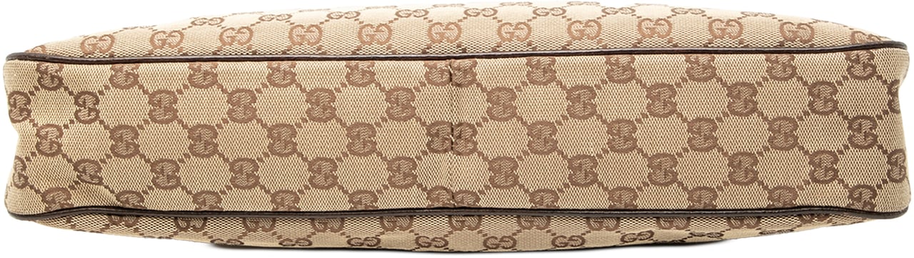 Gucci GG Canvas Eclipse Shoulder Bag Bruin