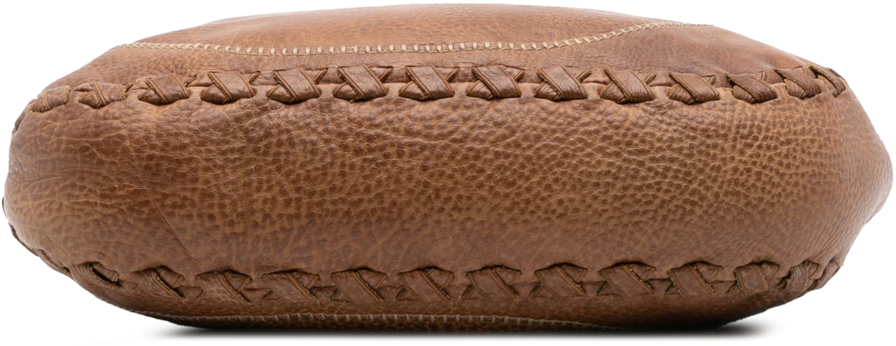 Gucci Leather Charlotte Shoulder Bag Bruin