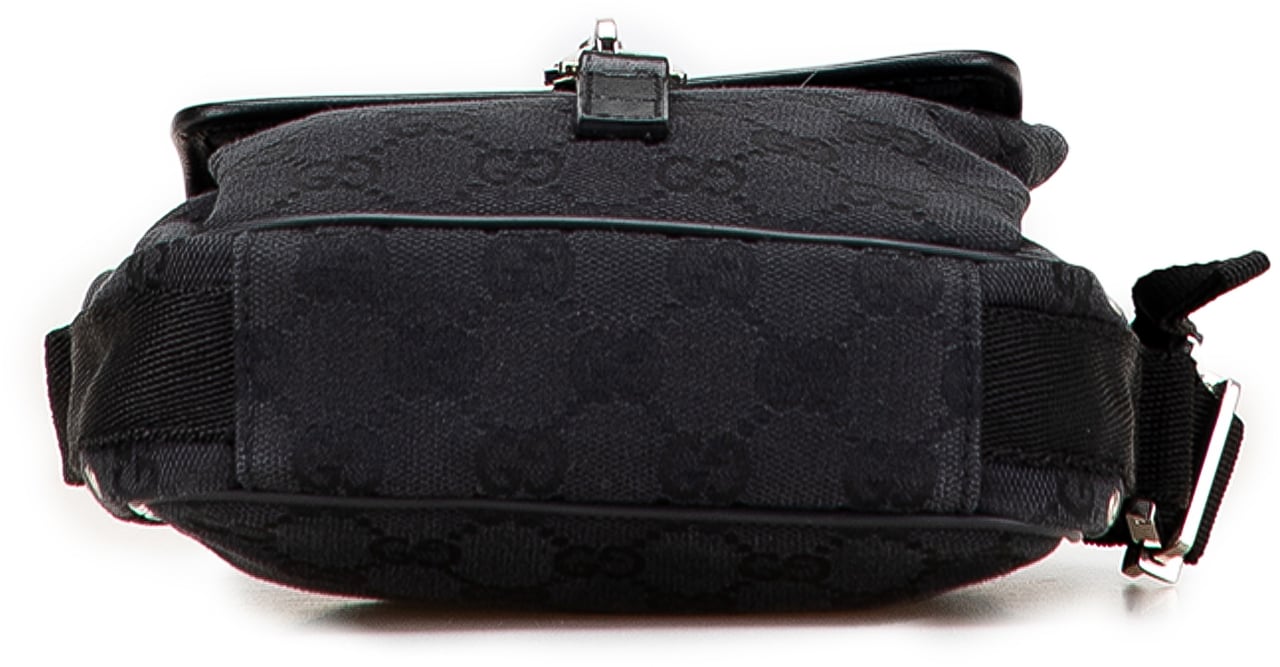 Gucci GG Canvas Jackie Crossbody Zwart