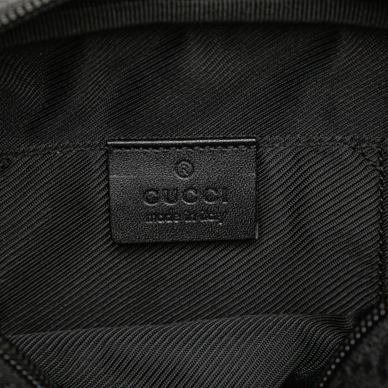 Gucci GG Canvas Jackie Crossbody Zwart