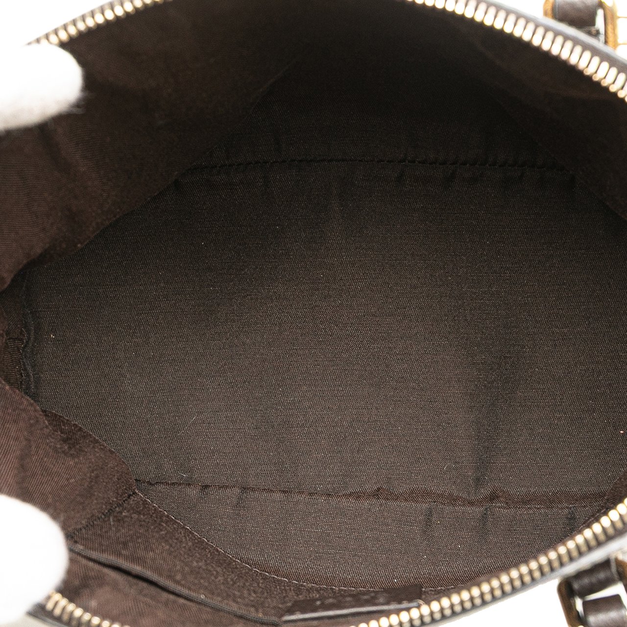 Gucci Mini GG Crystal Dome Satchel Bruin