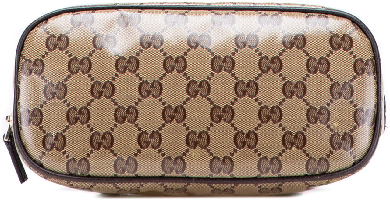 Gucci Mini GG Crystal Dome Satchel Bruin