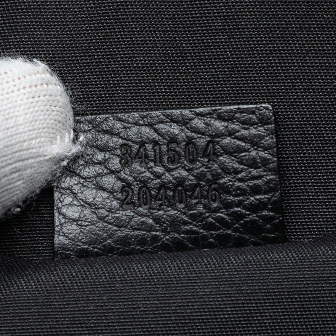 Gucci Mini Leather Web Dome Satchel Zwart