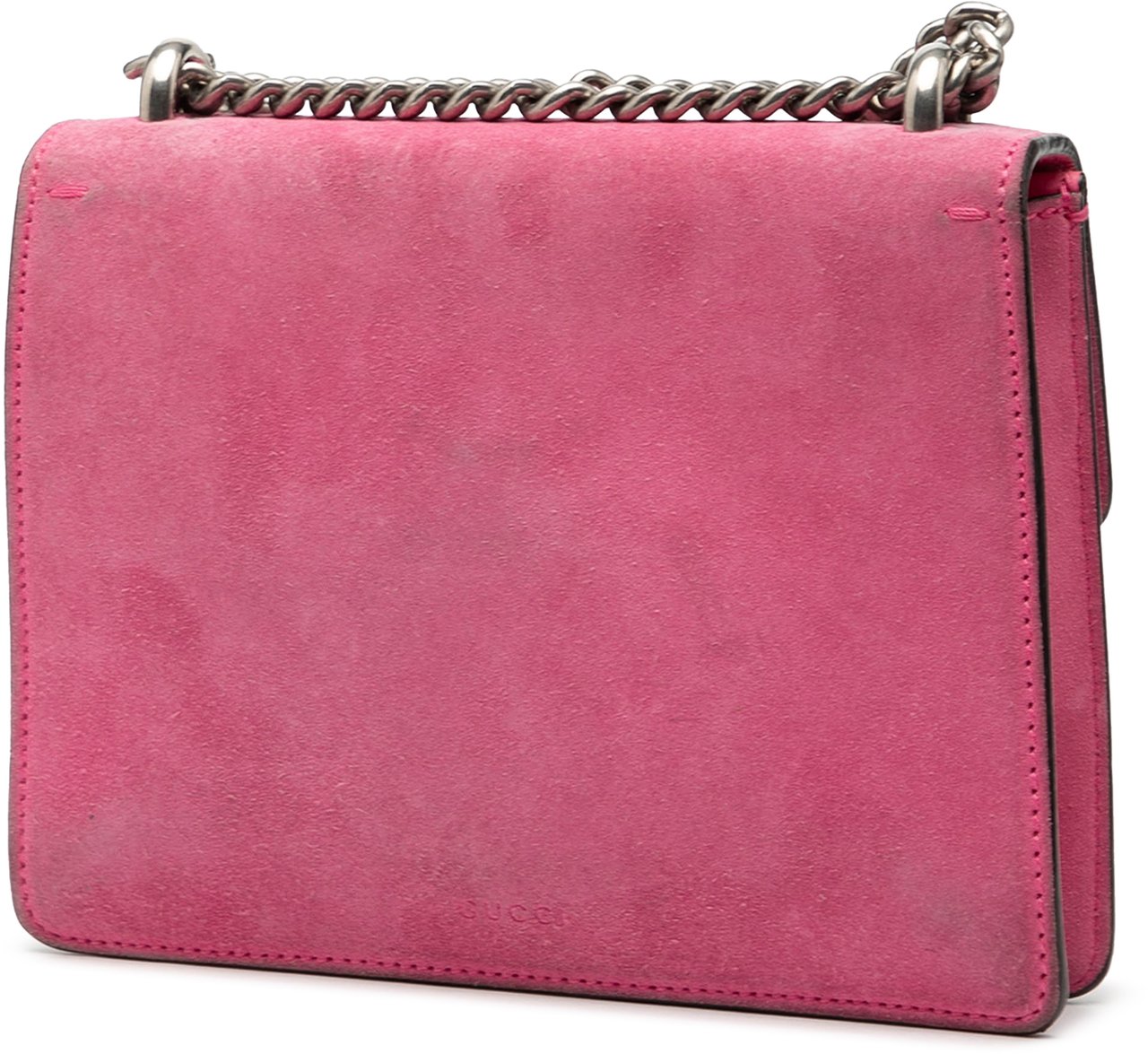 Gucci Small Suede Dionysus Crossbody Roze