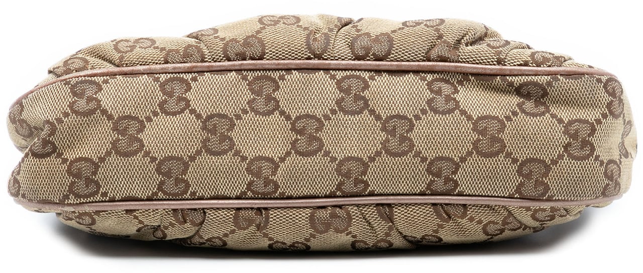 Gucci GG Canvas Lovely Heart Pochette Bruin