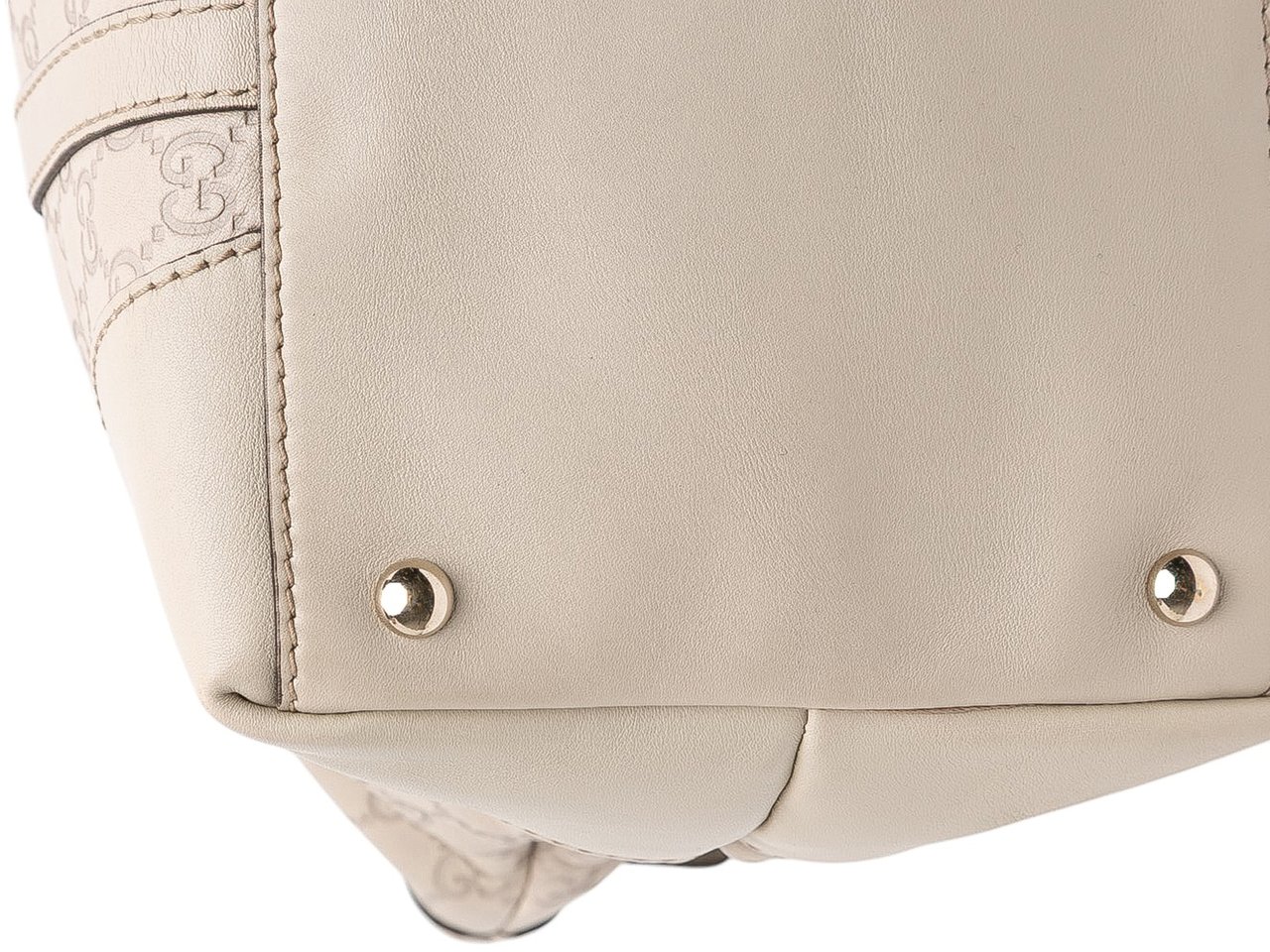 Gucci Guccissima Lovely Heart Tote Bruin