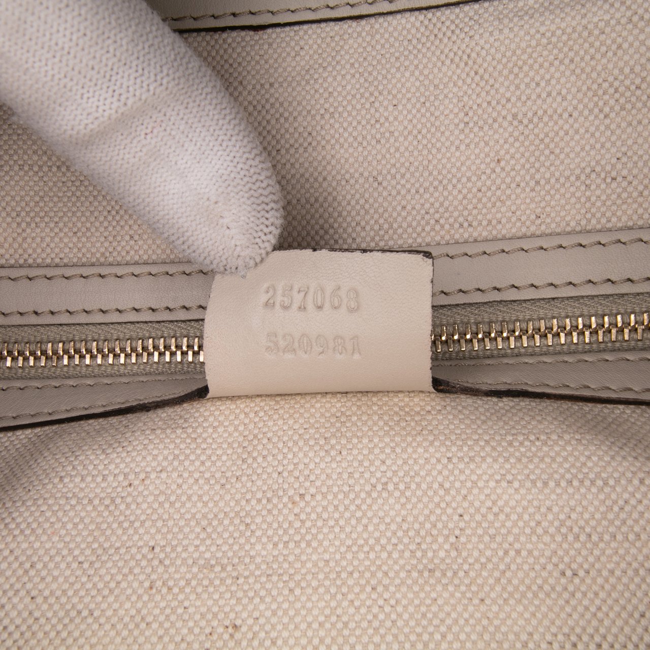 Gucci Guccissima Lovely Heart Tote Bruin