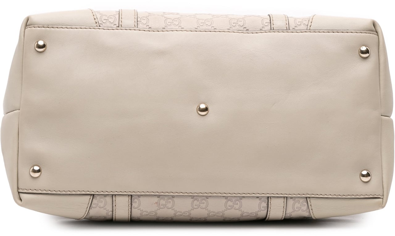 Gucci Guccissima Lovely Heart Tote Bruin