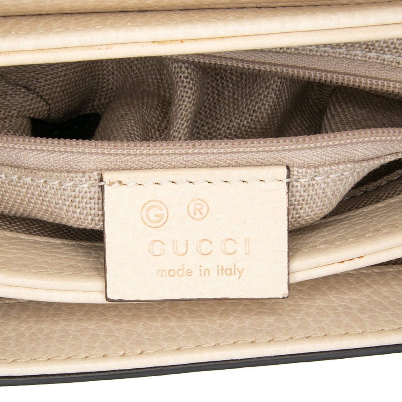 Gucci Small Dollar Calfskin Interlocking G Crossbody Wit