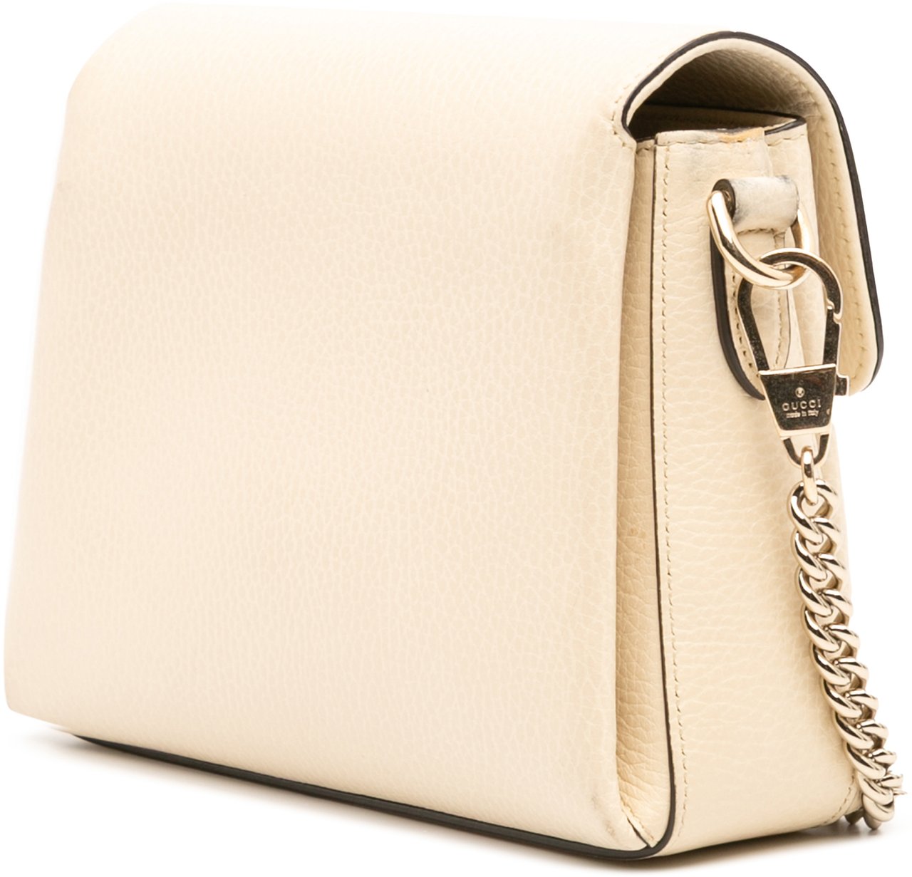 Gucci Small Dollar Calfskin Interlocking G Crossbody Wit