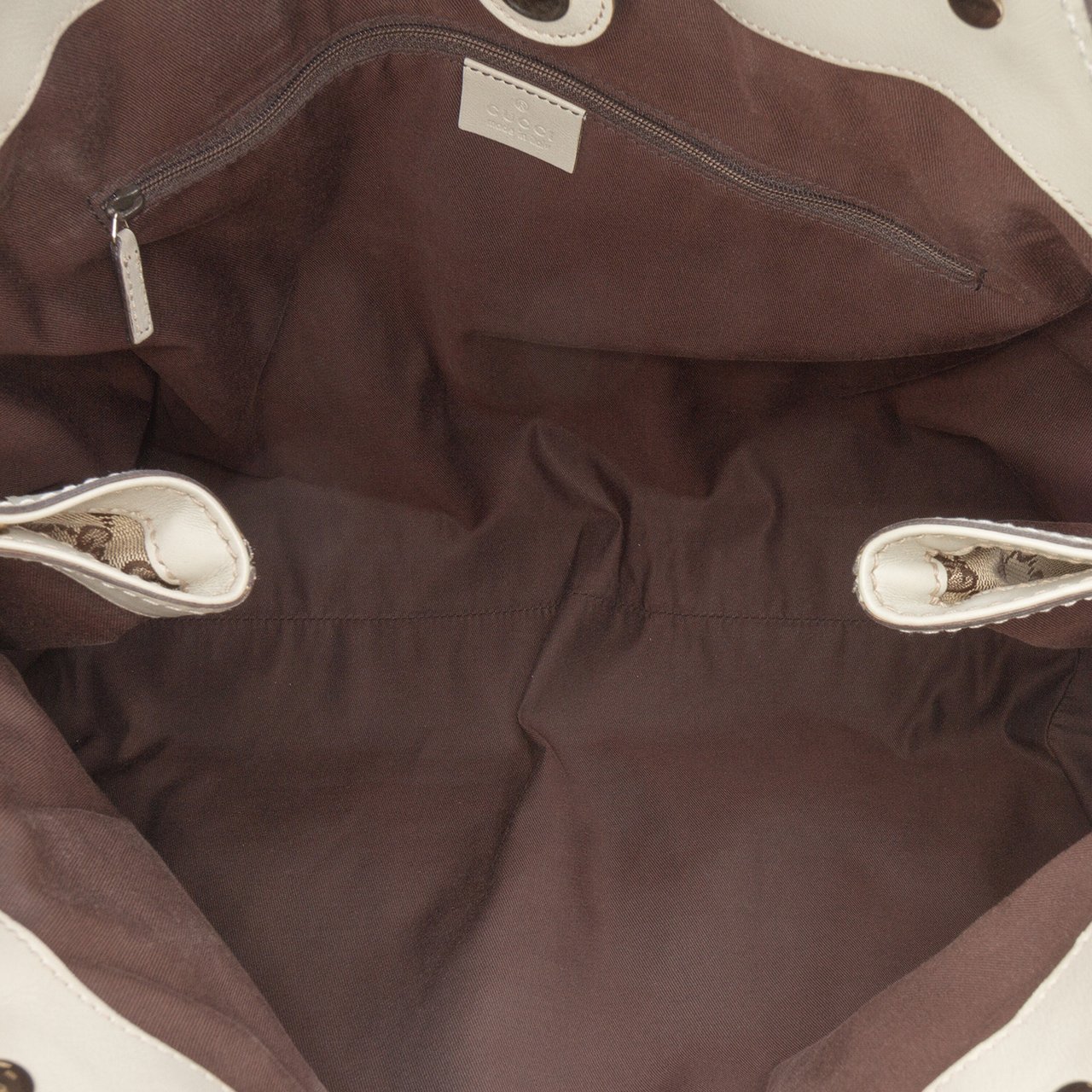 Gucci Large GG Canvas Sukey Tote Bruin