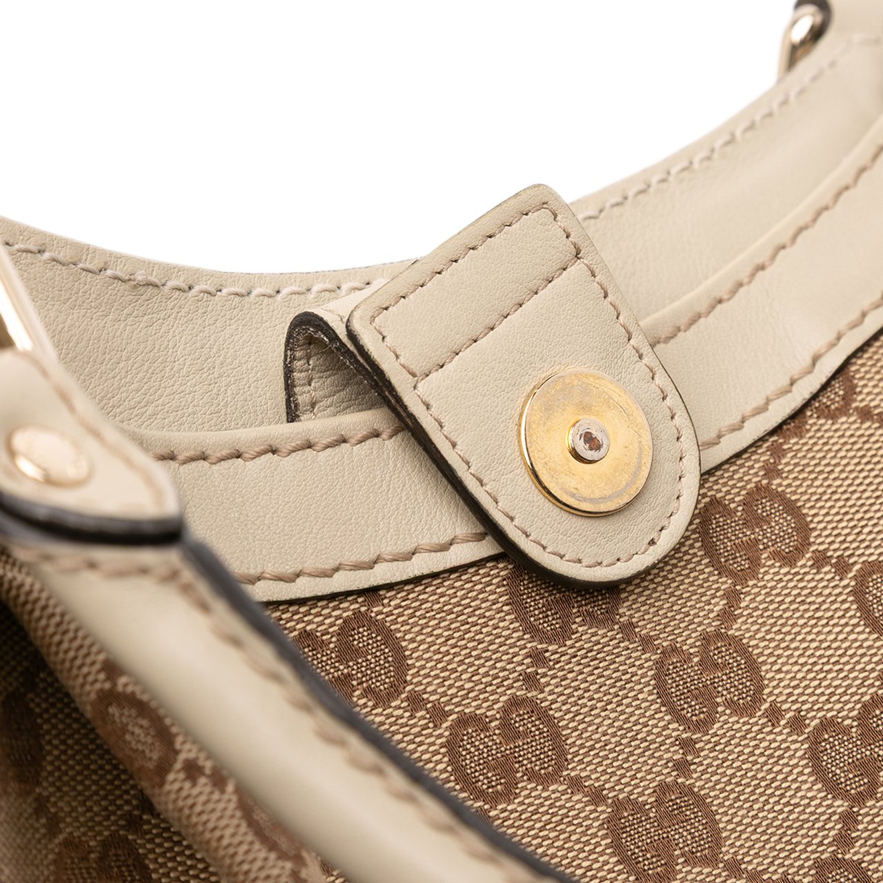 Gucci Large GG Canvas Sukey Tote Bruin