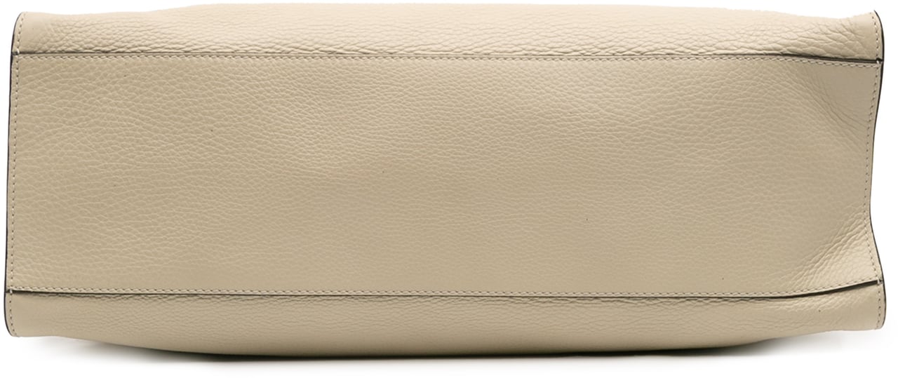 Gucci Medium Calfskin Bamboo Daily Shopper Satchel Wit