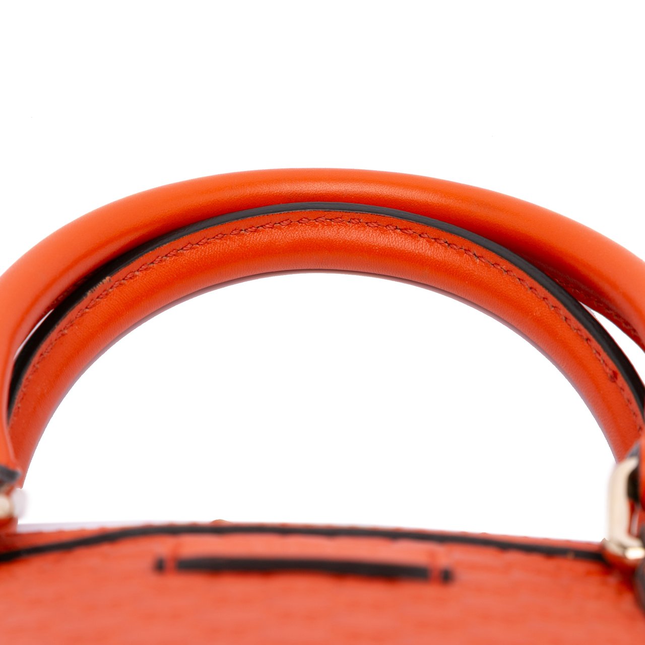Gucci Mini Microguccissima Dome Satchel Oranje