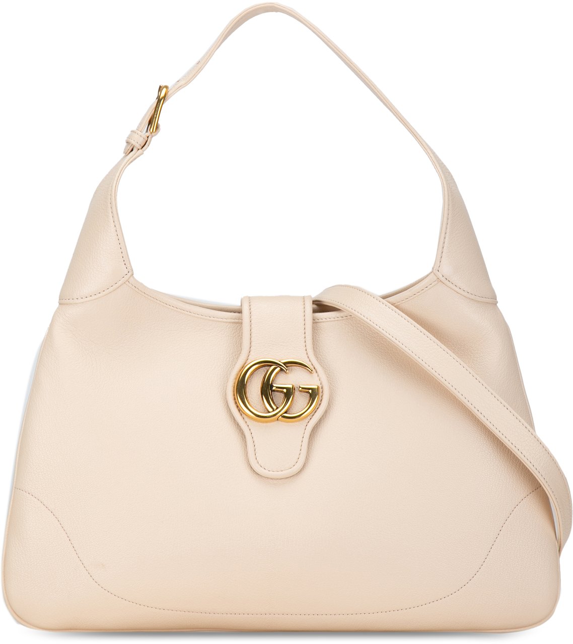 Gucci Medium Leather Aphrodite Crossbody Bruin