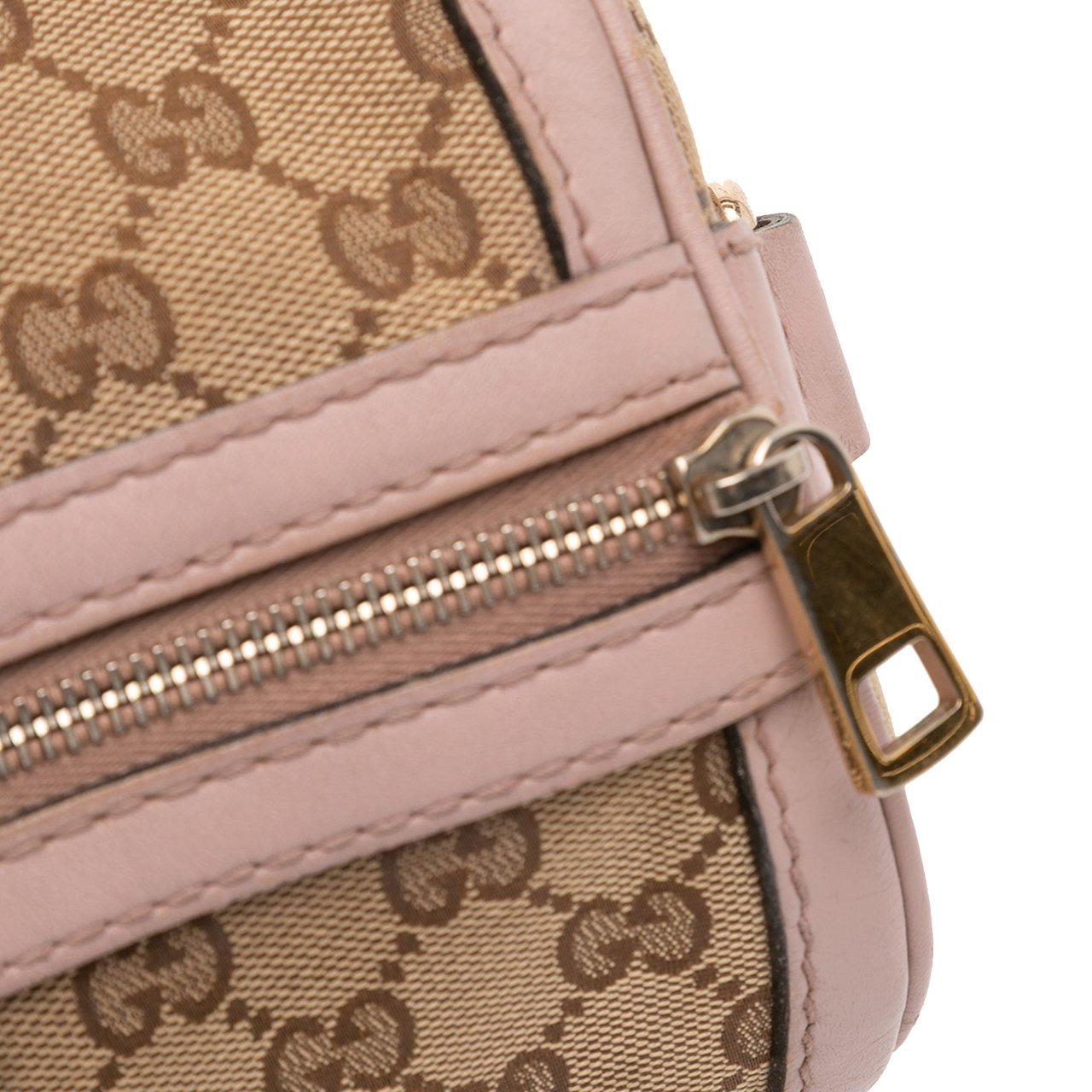 Gucci Medium GG Canvas Joy Boston Bag Bruin
