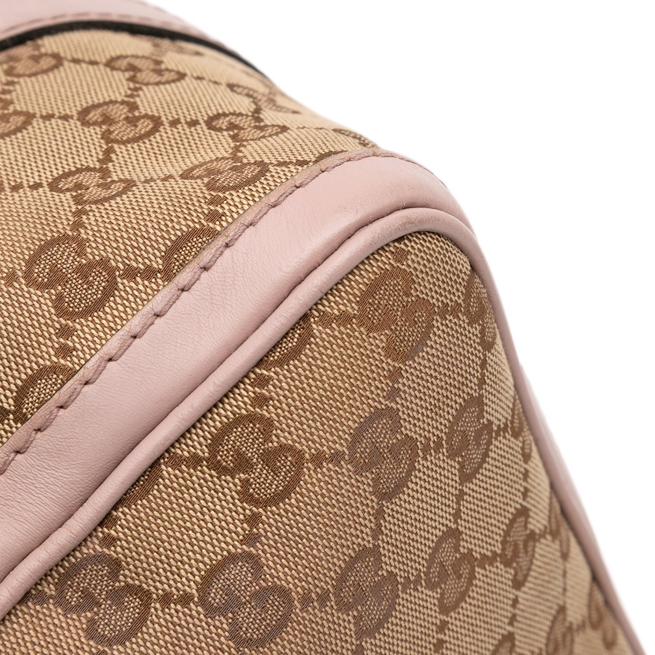 Gucci Medium GG Canvas Joy Boston Bag Bruin