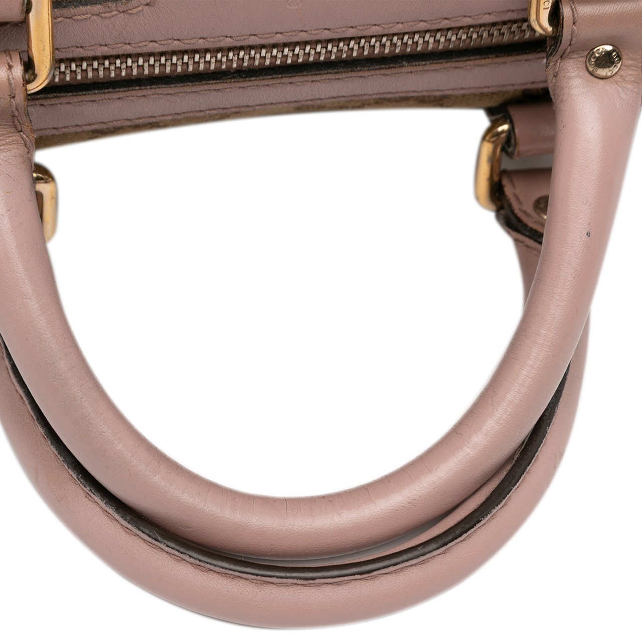 Gucci Medium GG Canvas Joy Boston Bag Bruin