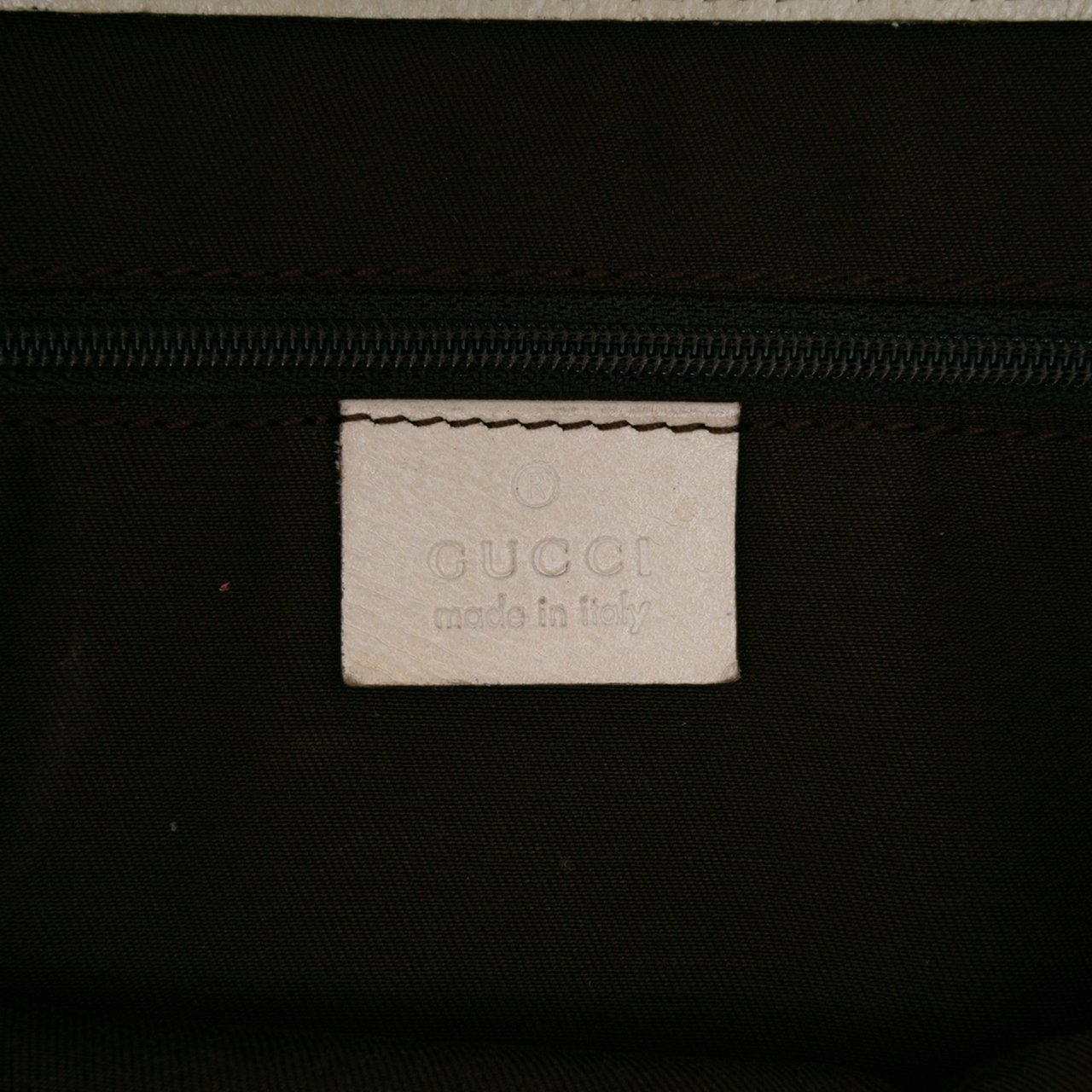 Gucci GG Canvas Abbey D Ring Tote Bruin