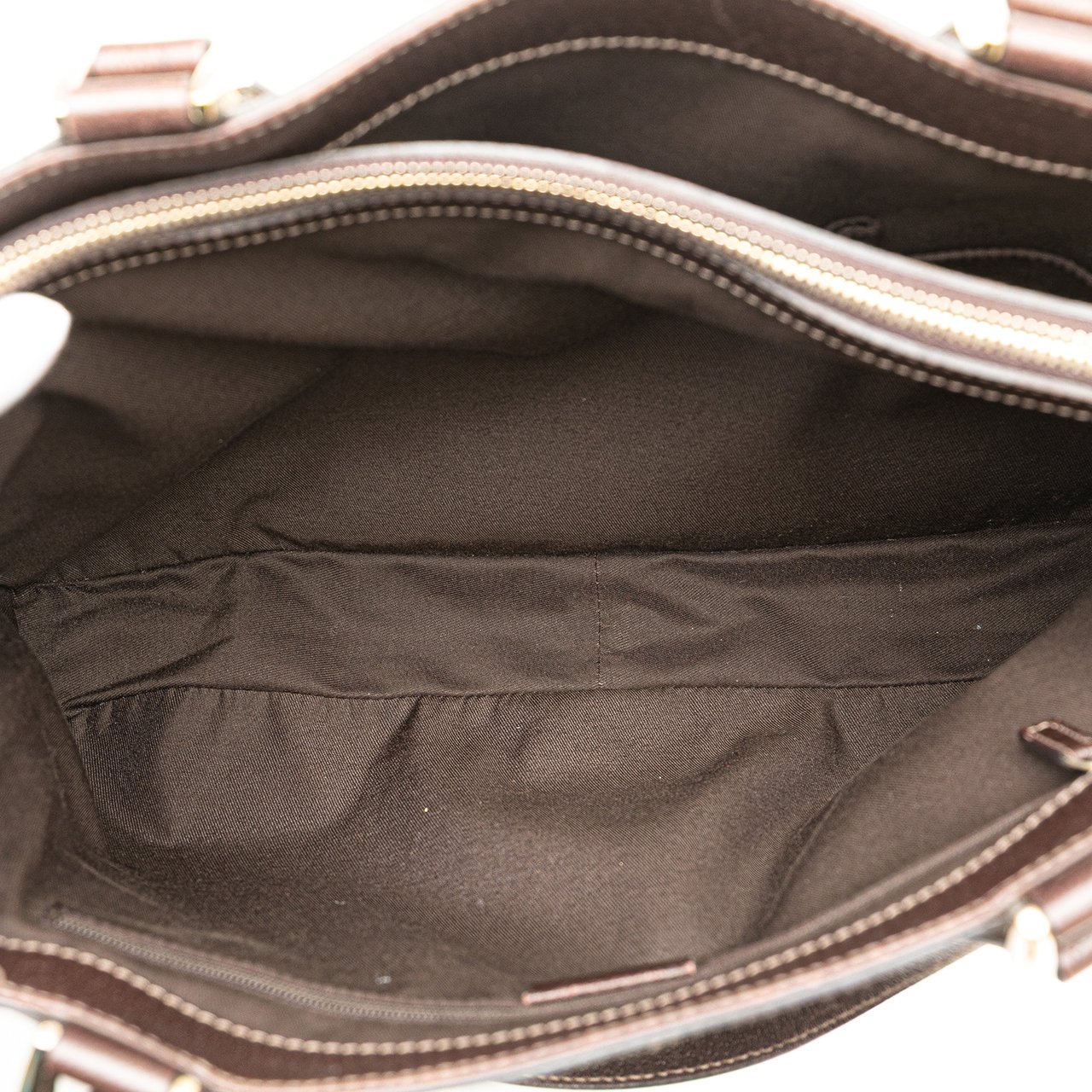 Gucci GG Canvas Abbey D Ring Tote Bruin