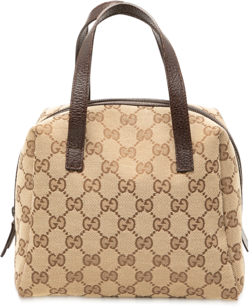 Gucci Mini GG Canvas Balthus Tofu Bag Bruin