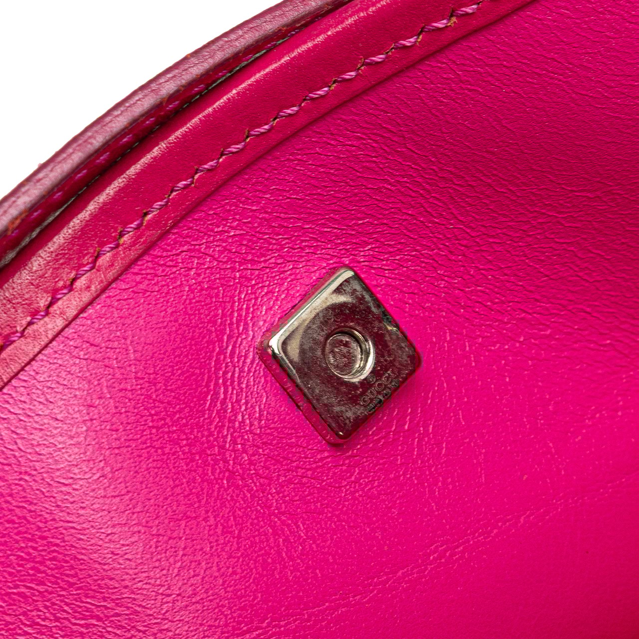 Gucci Satin Shoulder Bag Roze