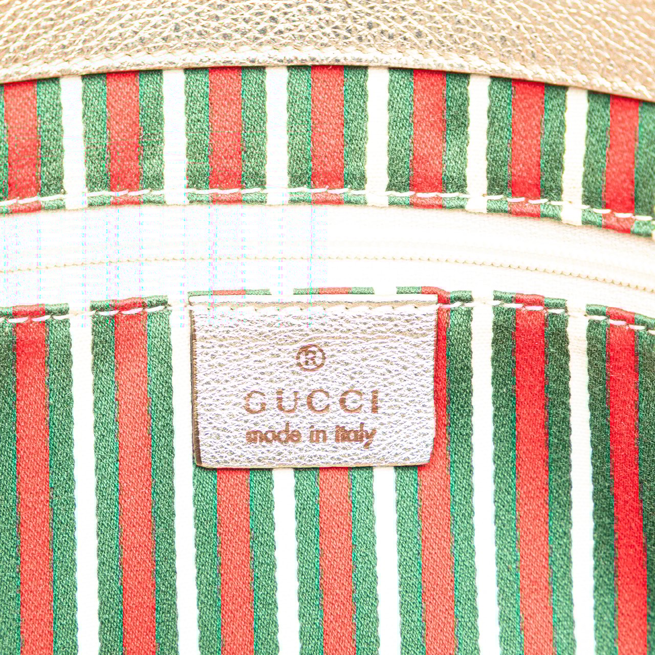 Gucci GG Canvas Abbey D Ring Tote Bruin