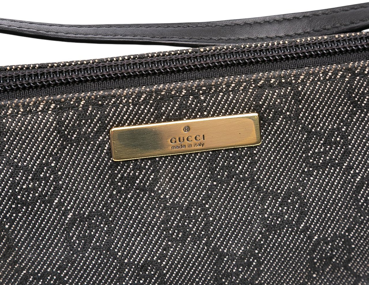 Gucci GG Denim Boat Grijs
