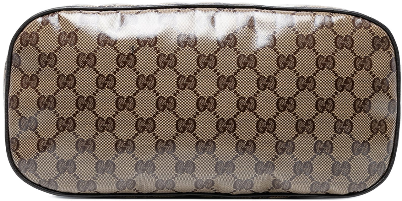 Gucci Medium GG Crystal Dome Satchel Bruin