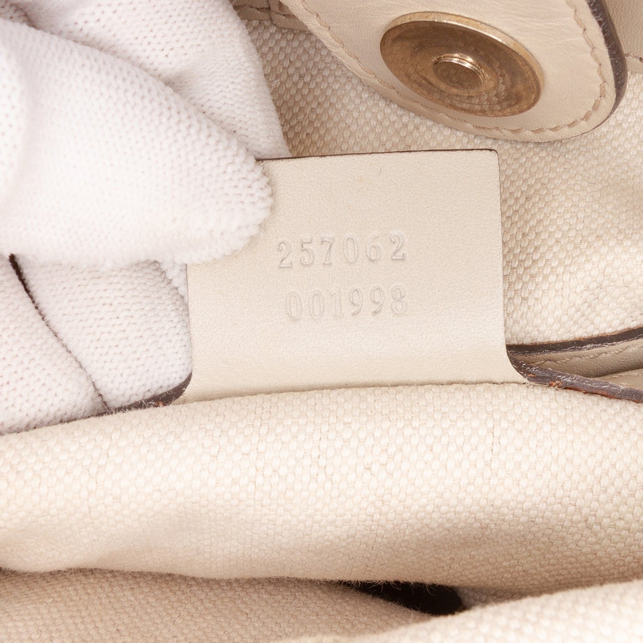 Gucci GG Canvas Mayfair Tote Bruin