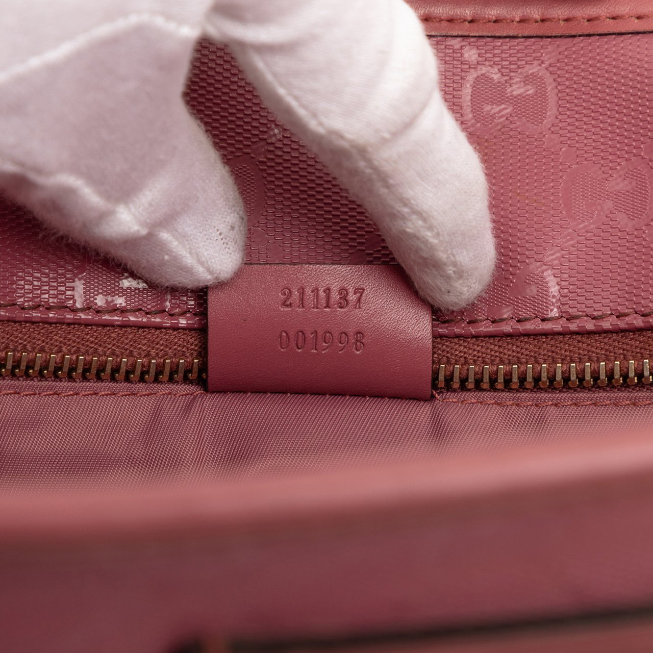 Gucci Medium GG Imprime Tote Roze