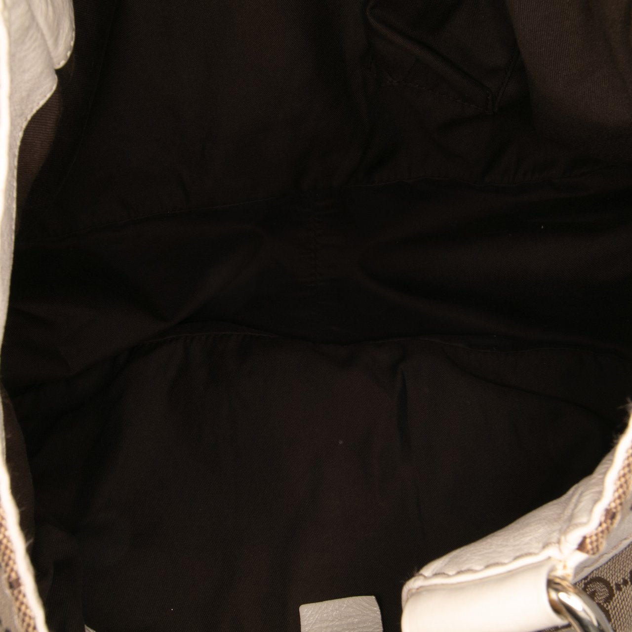 Gucci GG Canvas Charlotte Tote Bruin