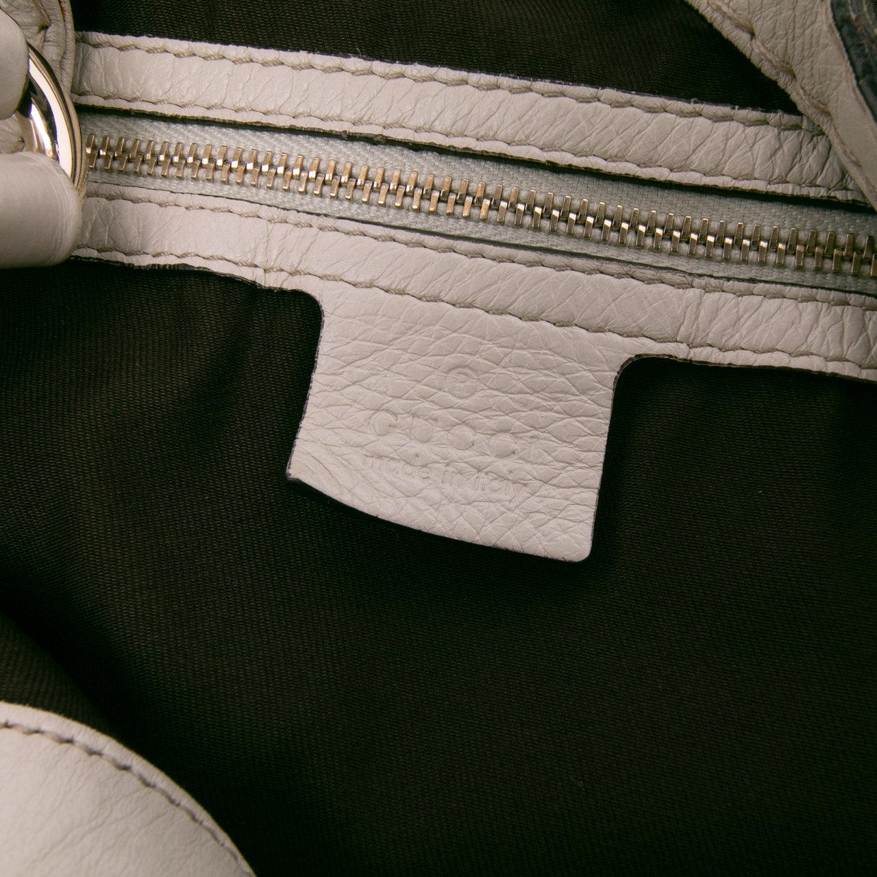Gucci GG Canvas Charlotte Tote Bruin