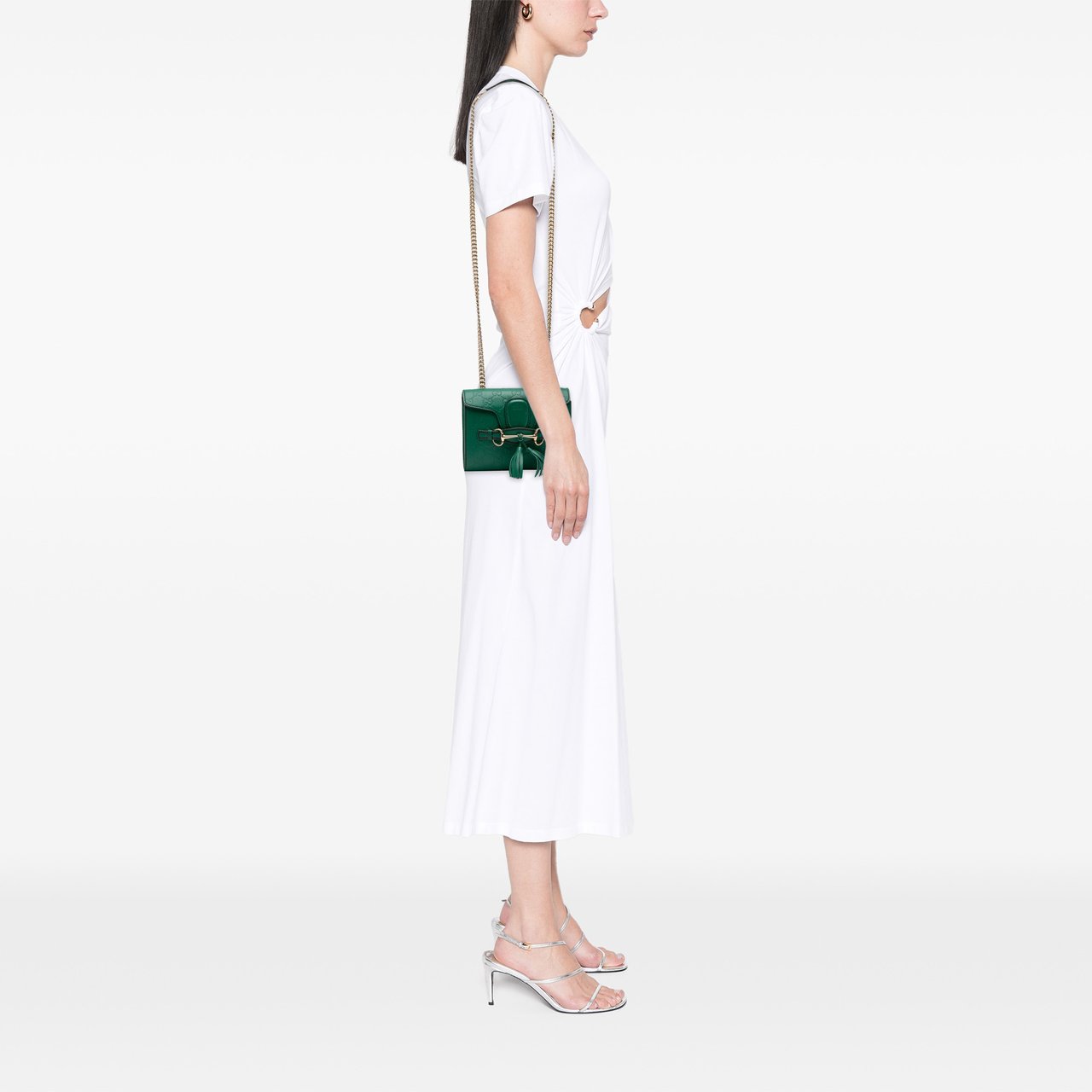 Gucci Mini Guccissima Emily Crossbody Groen
