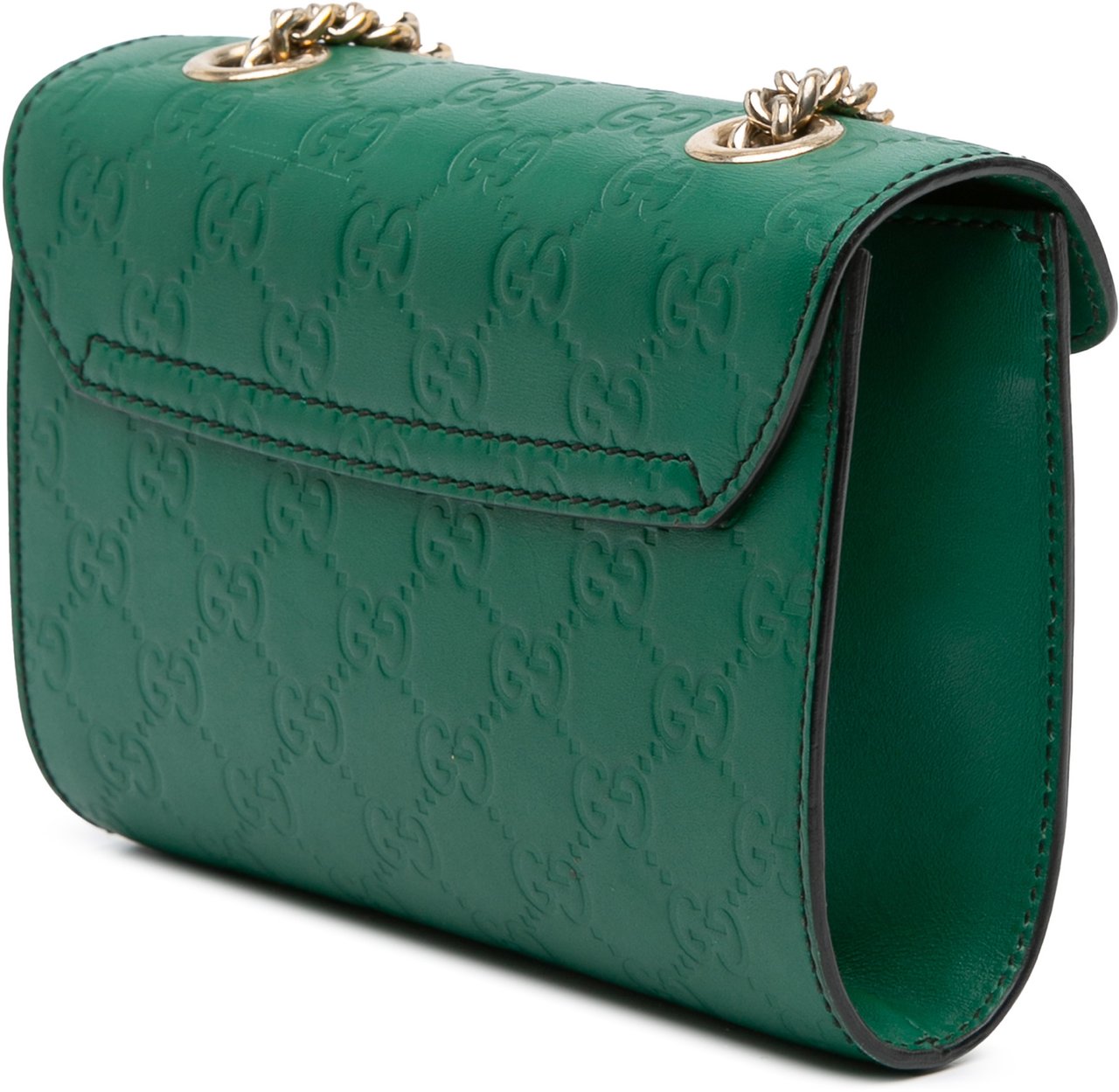 Gucci Mini Guccissima Emily Crossbody Groen