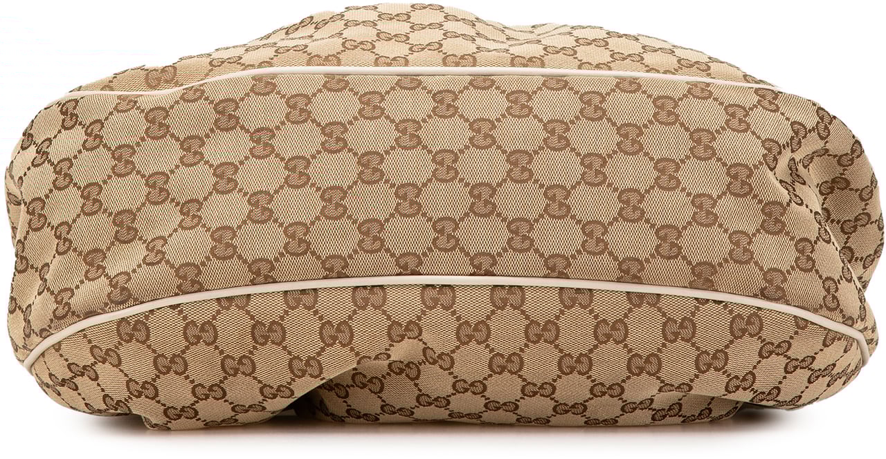 Gucci Medium GG Canvas Sukey Shoulder Bag Bruin