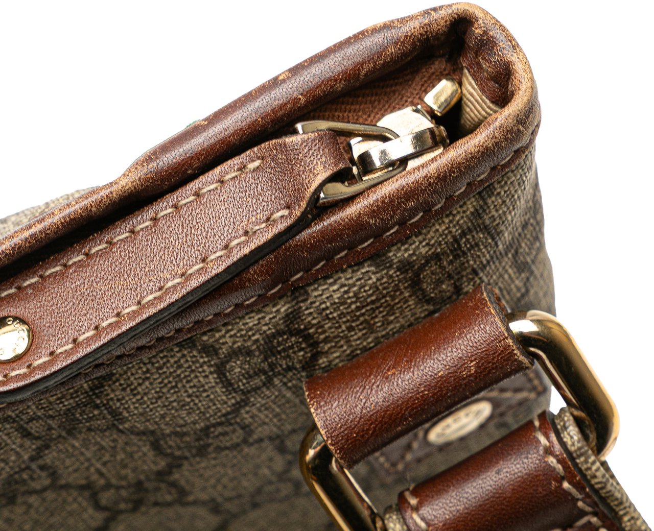 Gucci GG Supreme Web Crossbody Bruin