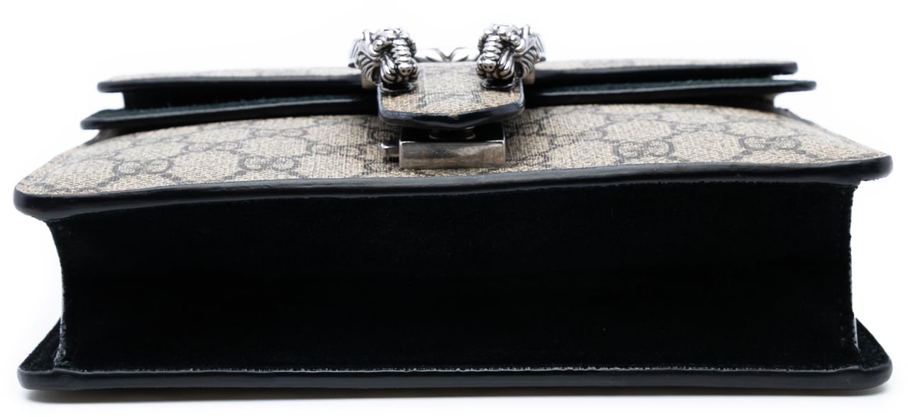 Gucci Small GG Supreme Dionysus Crossbody Bruin