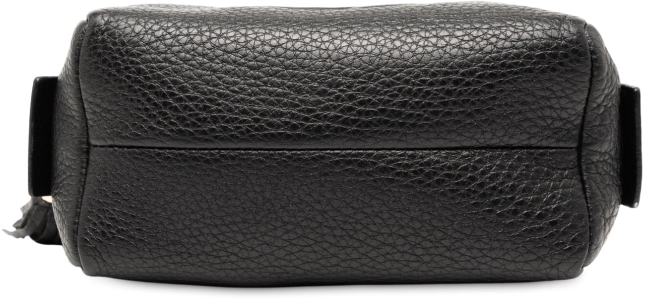 Gucci Leather Soho Cosmetic Pouch Zwart