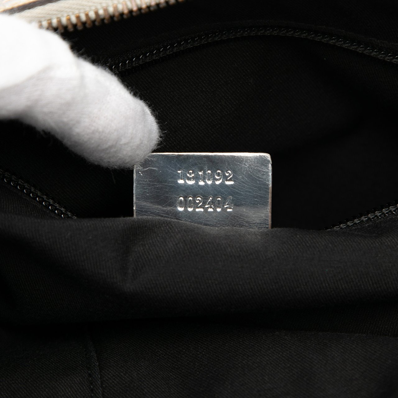 Gucci GG Imprime Web Crossbody Zilver