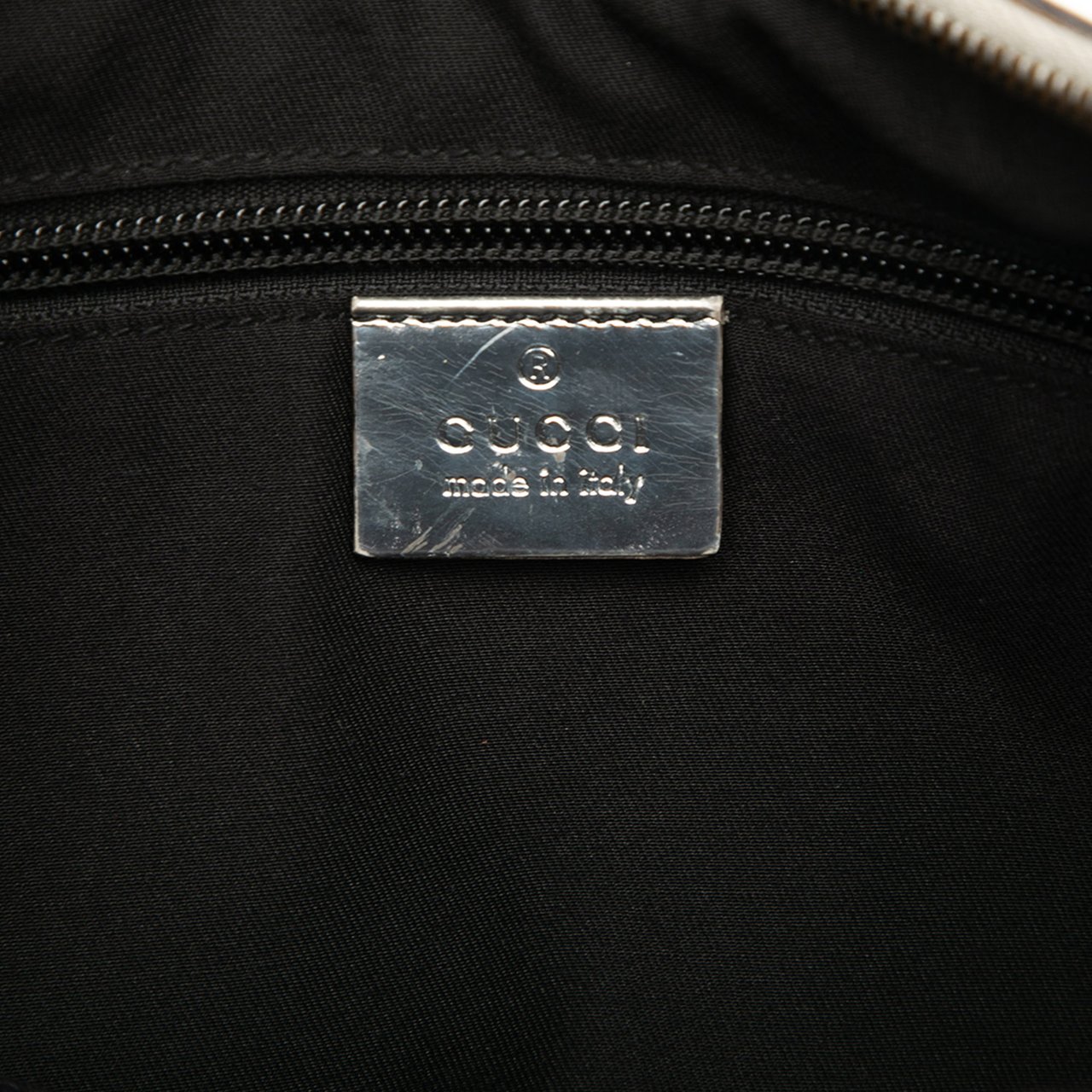 Gucci GG Imprime Web Crossbody Zilver